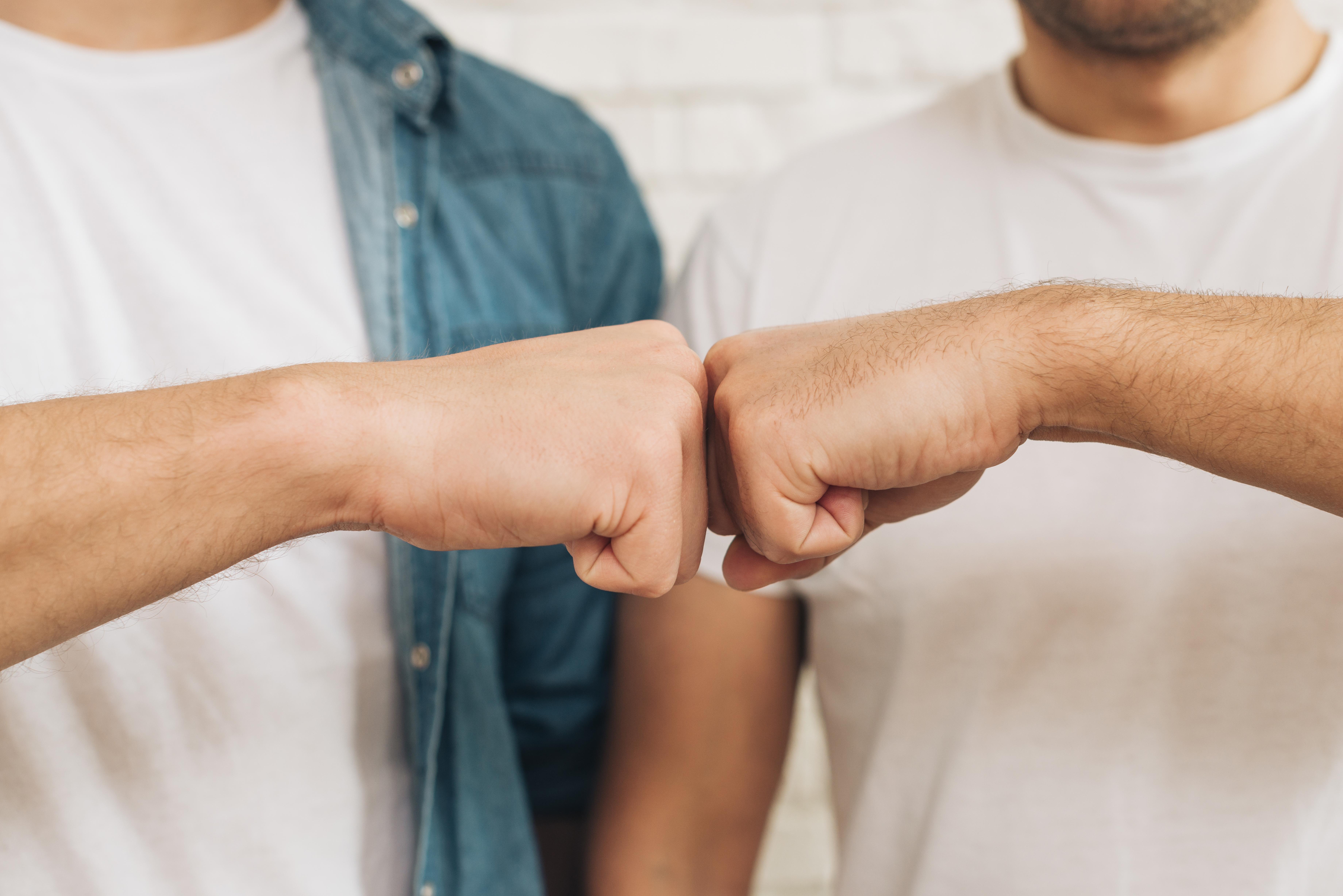 Fist bump